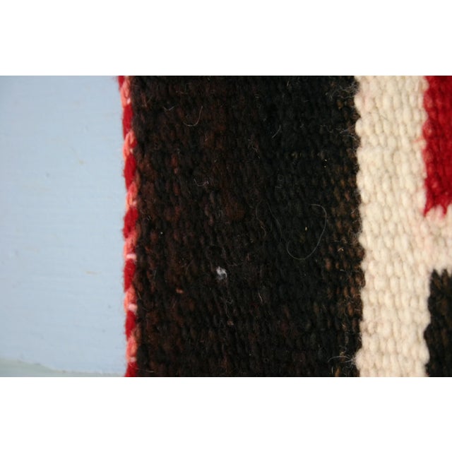 Textile 1930s Navajo Textile Rug "Night Chant" Blue Masked Dancers For Sale - Image 7 of 10