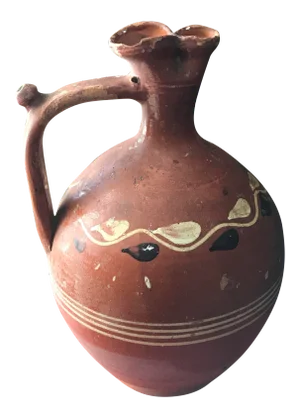 Antique Early 1900's European Country Water Pitcher