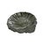 Vintage Late 20th Century Coastal Hollywood Regency clam shell small serving dish/bowl in a metal chrome polished finish....