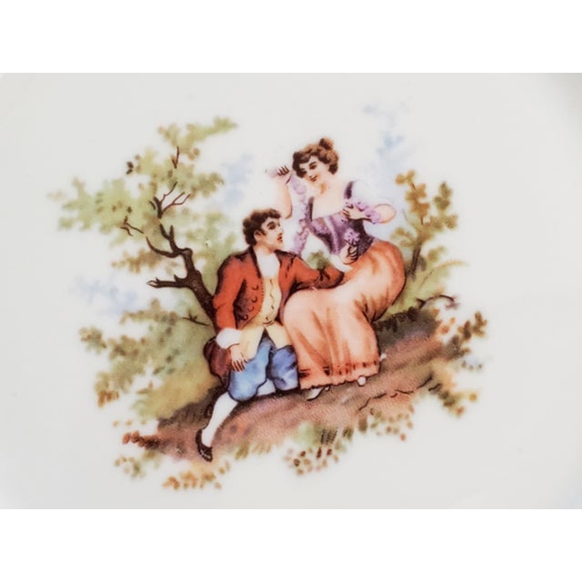 Mid 20th Century Porcelain - c.t. Tielsch Walbrzych (Poland) - 5 Plates For Sale - Image 9 of 12