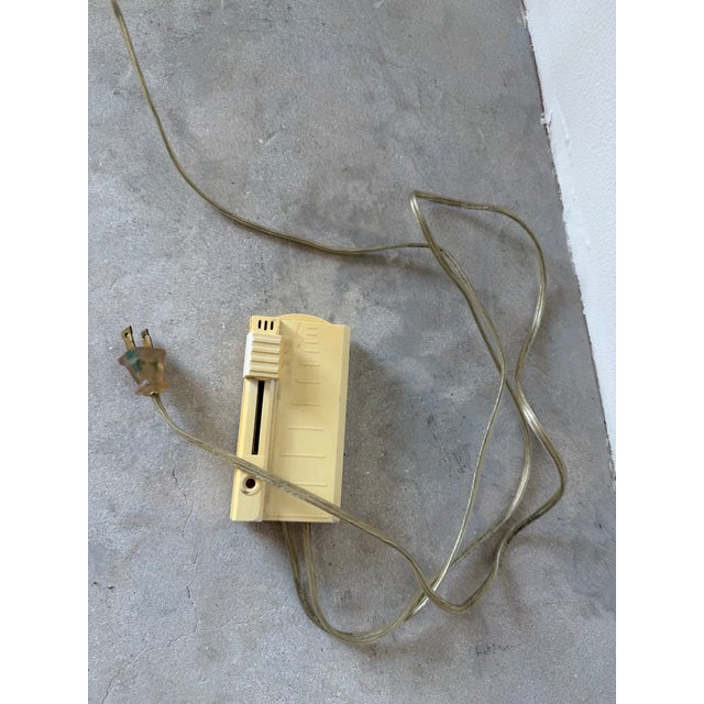 1980’s Postmodern Sculptural Metal & Plaster Torchère Floor Lamp For Sale - Image 11 of 12