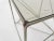 Metal and Glass Isocele Side Table attributed to Max Sauze, France, 1960s For Sale - Image 9 of 11