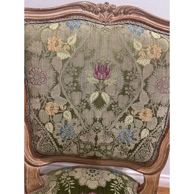 Late 20th Century Pairs of Late 20th Century Upholstered Chairs For Sale - Image 5 of 11