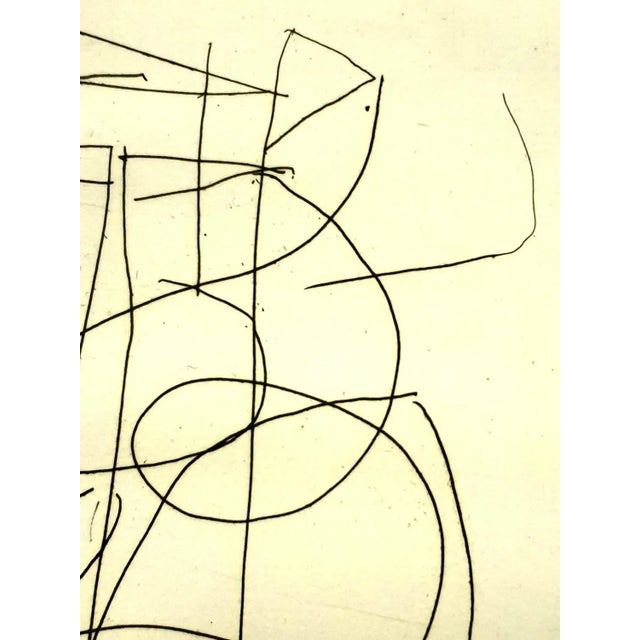 André Lanskoy - Composition - Original Etching From Dédale Edition: 190 Dimensions: 32 x 18 cm This etching is from the...