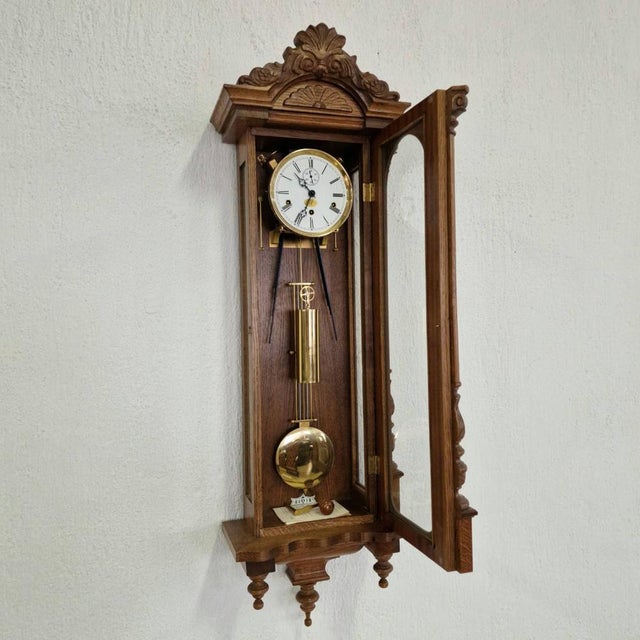 Vintage German Wall Clock from Kieninger, 1990s For Sale - Image 4 of 11