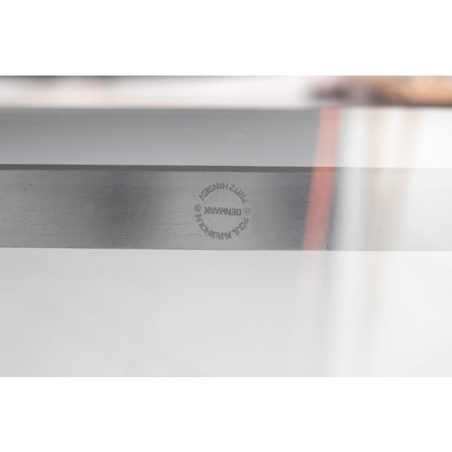 PK61 Coffee Table by Poul Kjaerholm for Fritz Hansen, 1980s, in Good conditions. Designed 1950 to 1959 This piece has an...