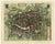 Map of Leeuwarden, Holland, 1649 For Sale
