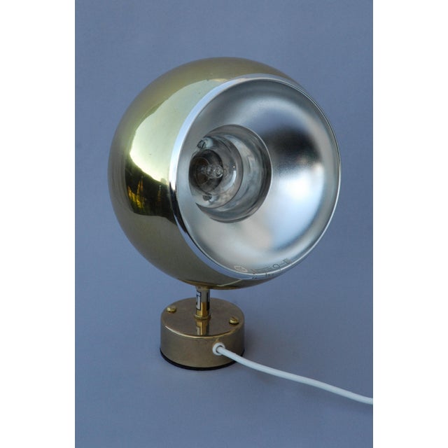 Gold Model 299 Wall Lamp by Hans-Agne Jakobsson for Hans-Agne Jakobsson AB, 1980s For Sale - Image 8 of 12