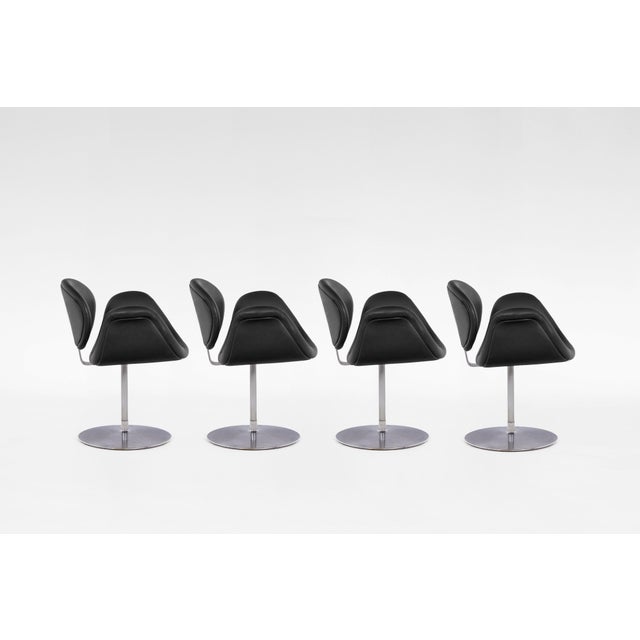 1980s Vintage Little Tulip Chairs by Pierre Paulin for Artifort, 1980s, Set of 4 For Sale - Image 5 of 5