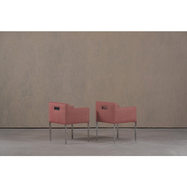 Pink Fabric Chairs from Ligne Roset, France, 2000s, Set of 2 For Sale - Image 4 of 14