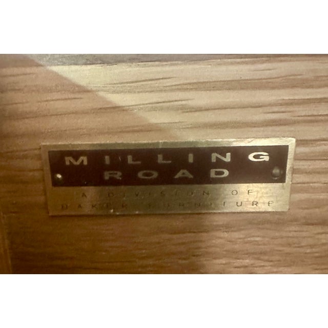 One of a kind hand painted chinoiserie commode or cabinet works in any room of your home. Rustic patina adds so much charm...