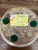 Rustic European A 19th C French Terra Cotta Yellow Ochre and Green Glazed Confit Jar For Sale - Image 3 of 8