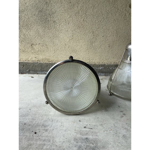 Metal Contemporary Hudson Vallery Haverhill Industrial Style Pendant Lights - Set of 2 For Sale - Image 7 of 10