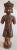 Early 20c Cambodian Polychrome Male Figurine For Sale - Image 11 of 12