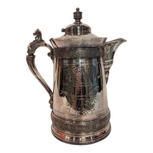 Mid 19th Century Victorian Silverplate Pitcher