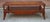 1940s English Regency Style Tooled Leather Inset Mahogany Two-Tier Coffee Table For Sale - Image 4 of 15