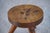 Gouge-Carved Stool, 1960s For Sale - Image 4 of 7