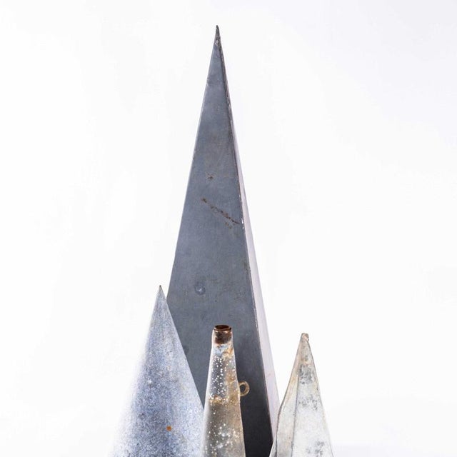 French Galvanised Artist Forms, 1950s, Set of 7 For Sale - Image 4 of 7