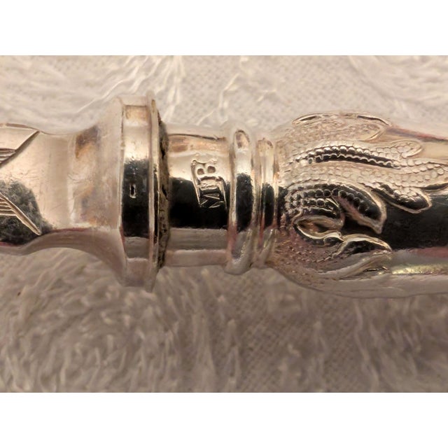 Late 19th Century Victorian Mappin Bros. Silverplate Fish Eaters, 6 Sets 12 Pieces For Sale - Image 12 of 16