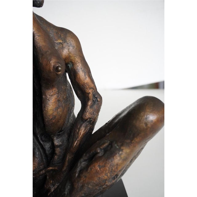 Agenore Fabbri, Seated Female Nude, 1980s, Bronze For Sale - Image 9 of 13