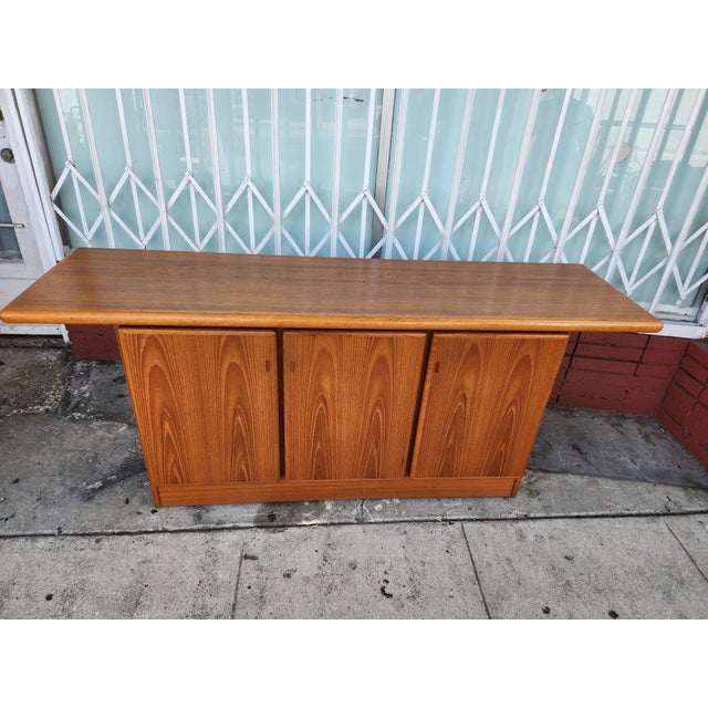 Mid-Century Modern Teak Sideboard For Sale - Image 11 of 12