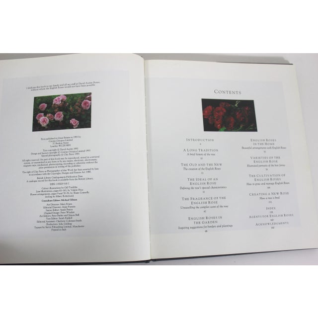1993 David Austin’s English Roses Hardcover Book For Sale - Image 4 of 9