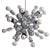 Chrome Sputnik Ceiling Lamp by Goffredo Reggiani, Italy, 1970s For Sale - Image 12 of 12