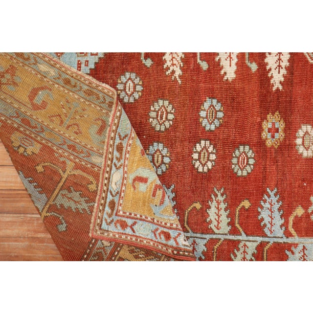 Early 20th Century Early 20th Century Quirky Folk Art Tribal Camel Medallion Caucasian Rug - 5'9" x 8'4" For Sale - Image 5 of 6