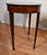 1910s Pair Antique English Hepplewhite Mahogany Side Tables / End Tables For Sale - Image 17 of 18