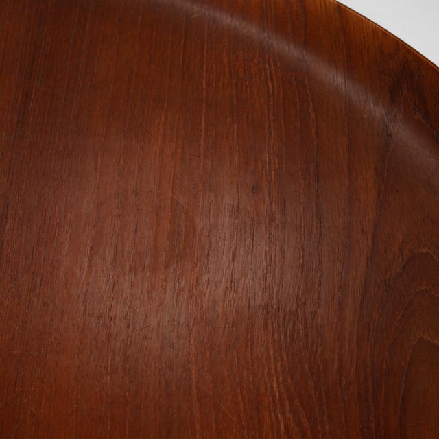 Model 4508 Teak Tray Table by Engholm for Fritz Hansen, Denmark, 1960s For Sale - Image 10 of 12