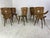 Mid-Century Brutalist Wood Dining Chairs, 1950s, Set of 6 For Sale - Image 13 of 18