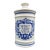 1970s Paul Masson Blue & White Ceramic Apothecary Jar Style Brandy Decanter by José Moya Del Pino – Traditional / Grandmillennial For Sale