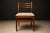 Brown Brazilian Modern Set of Eight Chairs in Caviuna Wood & Linen, Alexandre Rapoport, 1960s For Sale - Image 8 of 16