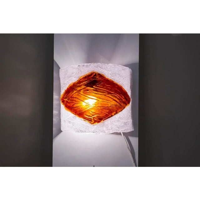 Metal Murano Sconces, Italy, 1960s, Set of 2 For Sale - Image 7 of 7