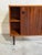Brown Vintage Danish Mid Century Rosewood Cabinet Credenza on Tapered Legs For Sale - Image 8 of 10