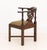 George III Mahogany Corner Chair, With Openwork Back Splats For Sale In New York - Image 6 of 7
