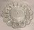 Indiana Glass Company 1950s Vintage Hobnail Clear Indiana Glass Egg Plate Divided Relish Tray Glass Oyster Platter For Sale - Image 4 of 12