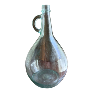 1977 One Gallon Green Glass Wine Jug Fullerton California