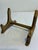 Vintage Gold Painted Wood Plate Stand / Easel For Sale - Image 4 of 8
