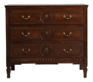 Louis XVI Chest Of Drawers In Original Patina