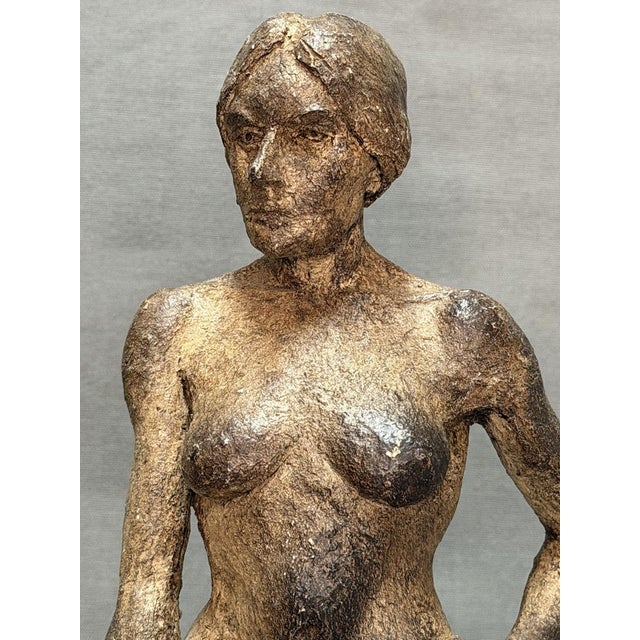 Anonimo, Female Nude, Terracotta Sculpture, 1950s, Terracotta For Sale - Image 4 of 7