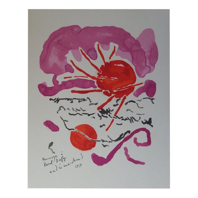 André Marchand, Setting Sun, Lithograph For Sale