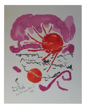 André Marchand, Setting Sun, Lithograph