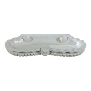 Stunning Extra Large Carved Marble Sink