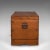 Late 19th Century 1880s Antique Victorian Teak Travelling Cleric's Chest For Sale - Image 5 of 13