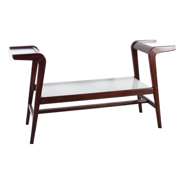 Mid-Century Modern Oak Flower Stand from ÚLUV/Krásná Jizba, 1950s For Sale