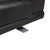 Two-Seater Sofa in Black Leather from Rolf Benz For Sale - Image 5 of 12
