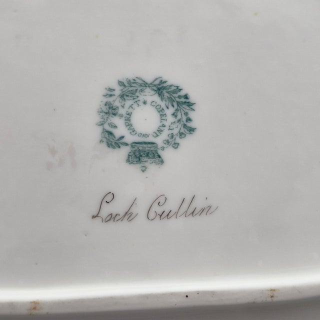 Porcelain Dishes with Scottish Landscapes by Copeland and Garrett, 1847, Set of 2 For Sale - Image 5 of 14