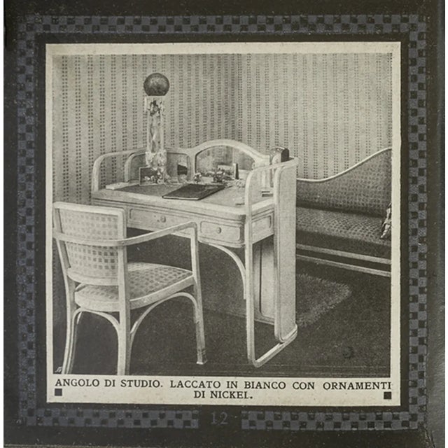 Art Nouveau Seating Group by Koloman Moser for Jacob & Josef Kohn, Vienna, Austria, 1902, Set of 3 For Sale - Image 3 of 18