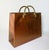Vintage C.1950's Hollywood Regency Hammered Copper & Polished Brass Magazine Holder For Sale - Image 4 of 13